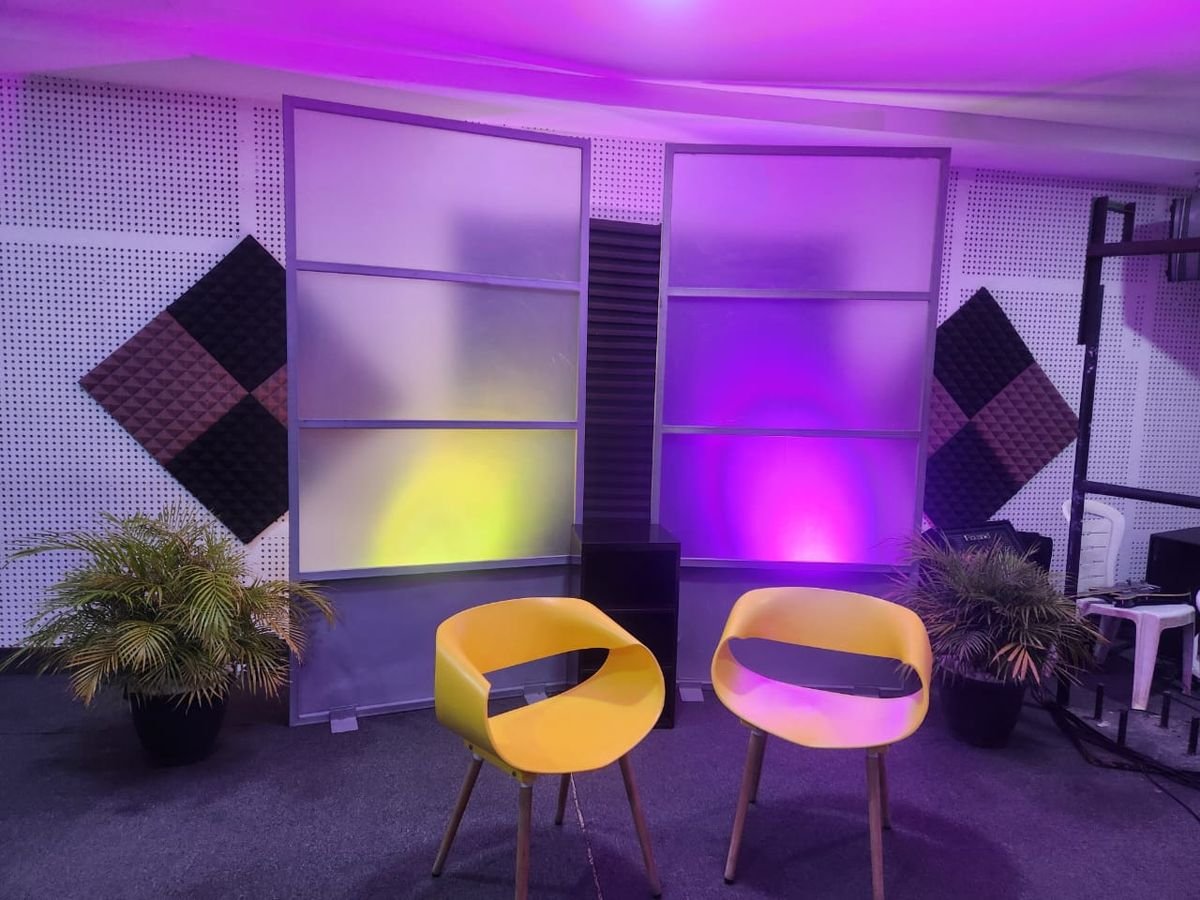 Media and broadcasting studio